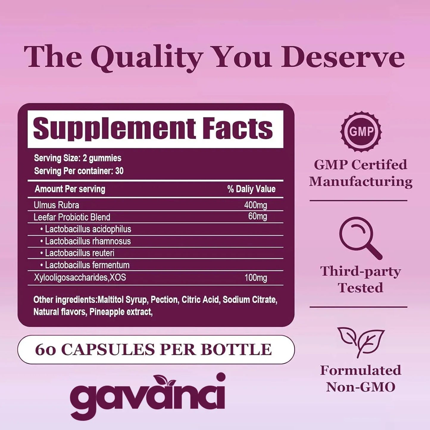 Feminine Probiotics Gummies